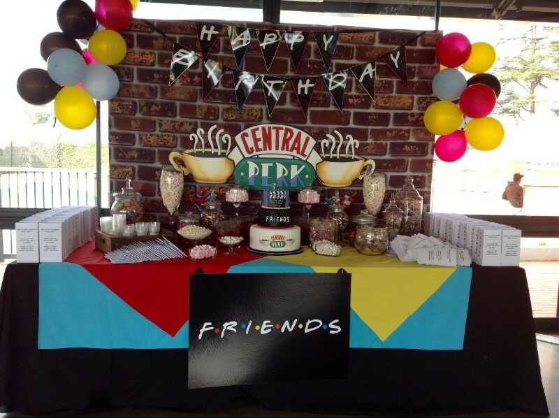 Friends Birthday Party Ideas
 FRIENDS themed Party Decor Other
