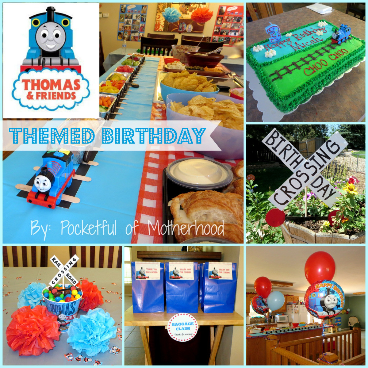 Friends Birthday Party Ideas
 Thomas and Friends Themed Birthday Party