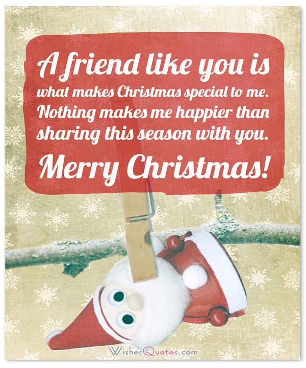 Friends Christmas Quotes
 Christmas Messages for Friends and Family – By WishesQuotes