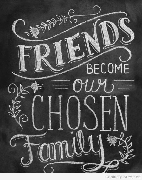 Friends Like Family Quote
 Not a Friend More like a Family – a inspiraars
