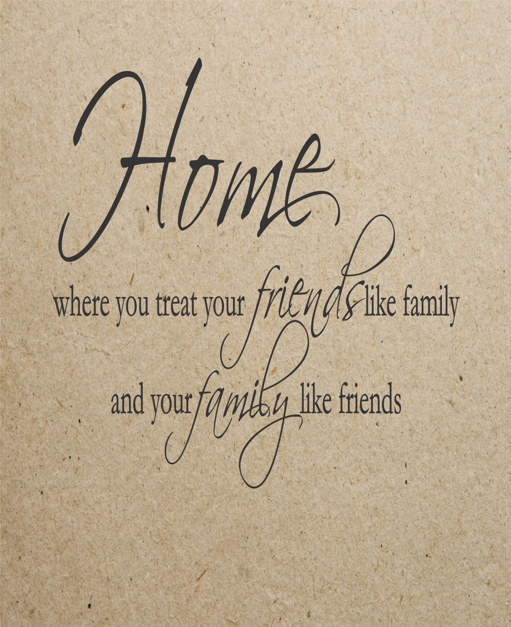 Friends Like Family Quote
 Friends Like Family Quotes QuotesGram