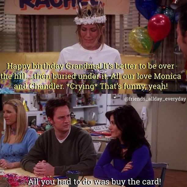 The top 35 Ideas About Friends Tv Show Birthday Quotes  Home, Family