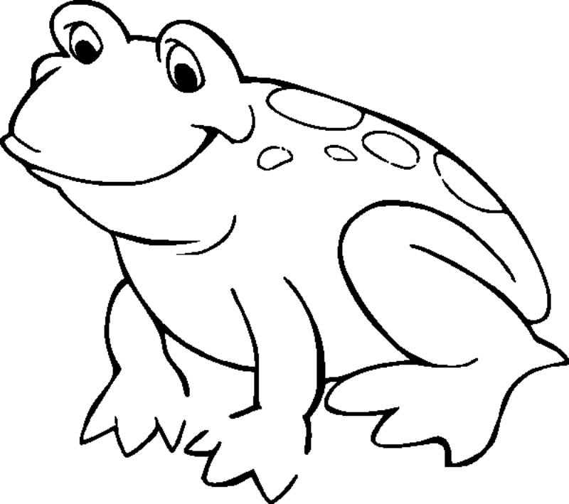 Frog Coloring Pages For Kids
 Frogs coloring pages to and print for free