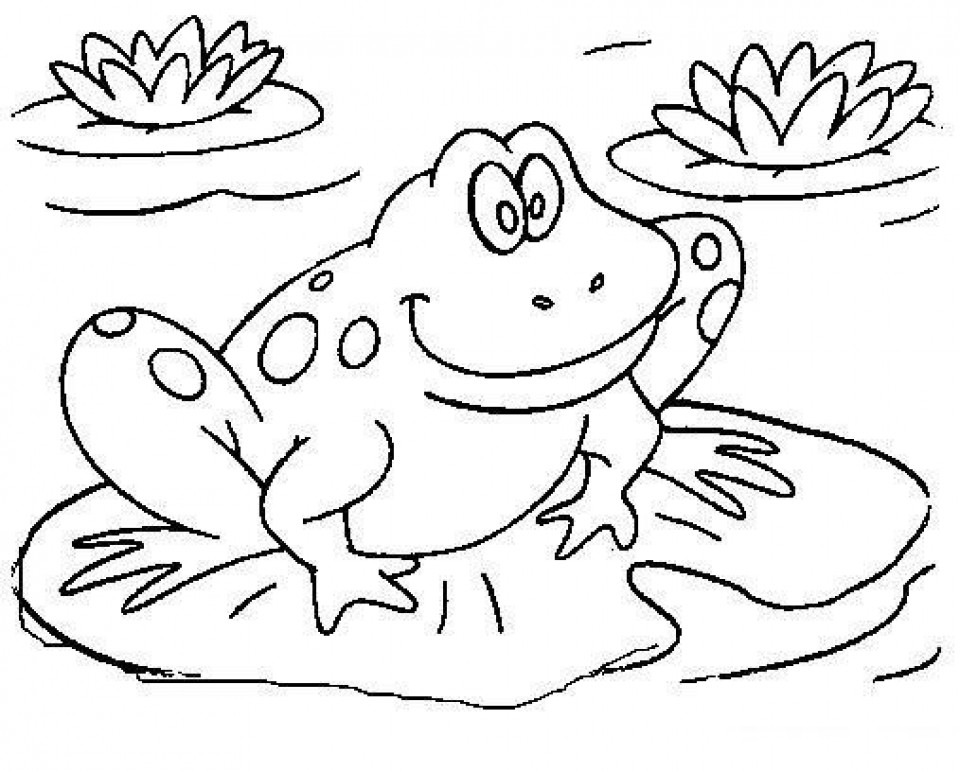 Frog Coloring Pages For Kids
 Get This Children s Printable Frog Coloring Pages BTB4A