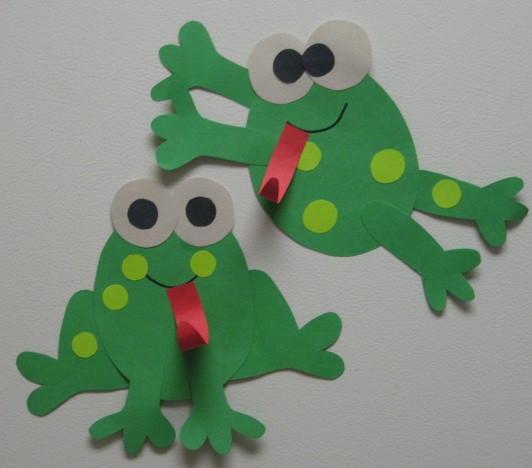 Frog Projects For Preschoolers
 Creative Teaching Frog Glyph Fun