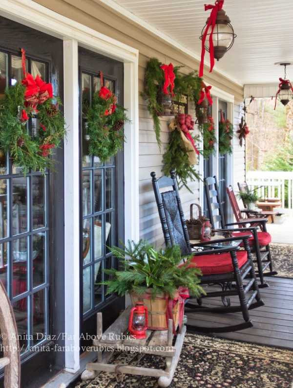Front Porch Christmas Ideas
 25 BEST Christmas Front Porches Ideas for The Holidays