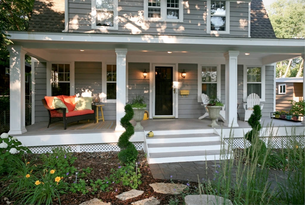 Front Porch Landscape Designs
 Wrap Around Front Porch Landscaping Ideas