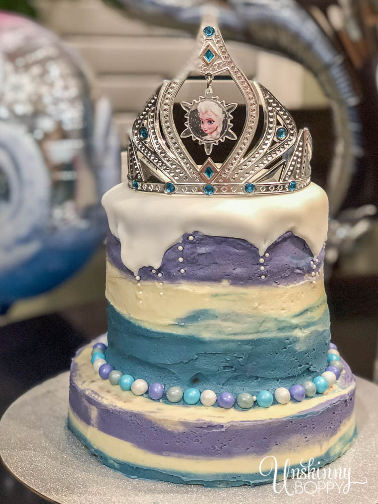 Frozen Birthday Cake Ideas
 A Simple Frozen Birthday Cake Idea even Elsa would Love