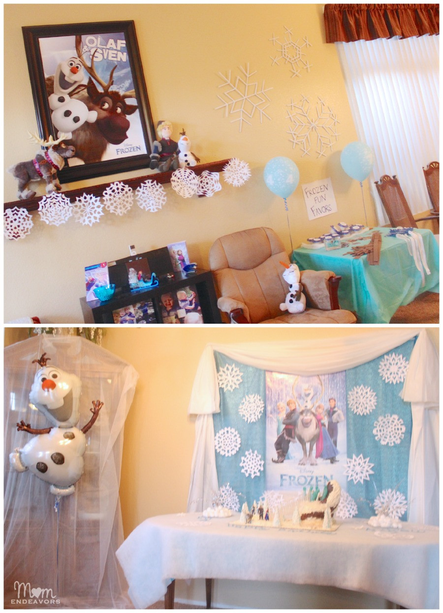 Frozen Birthday Decor
 Disney FROZEN Birthday Party