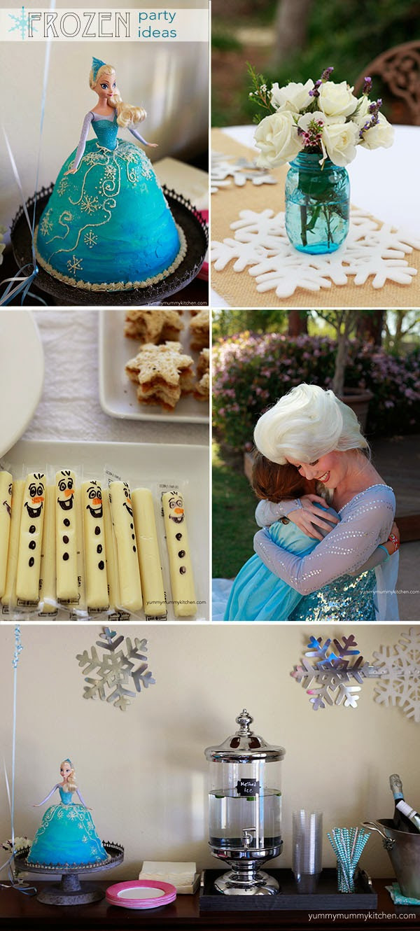 Frozen Birthday Decor
 Disney Frozen Party Ideas Yummy Mummy Kitchen
