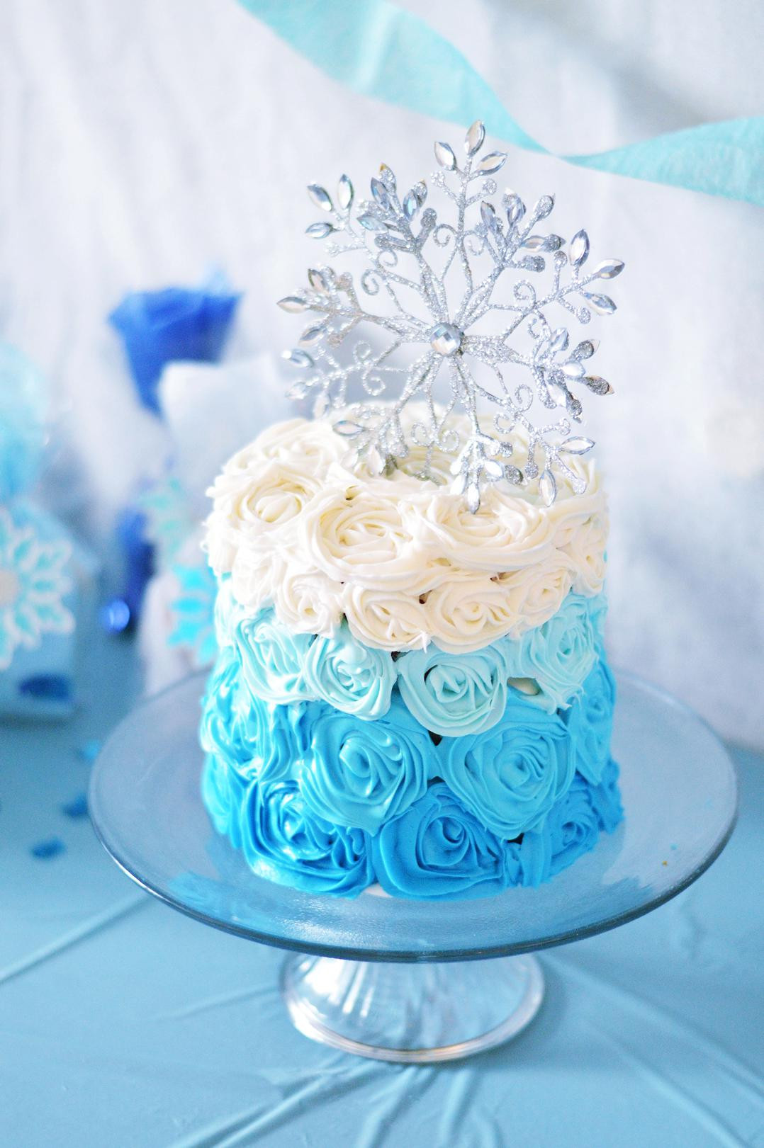 Frozen Birthday Decorations DIY
 DIY Frozen Party Easy & Beautiful Frozen Cake