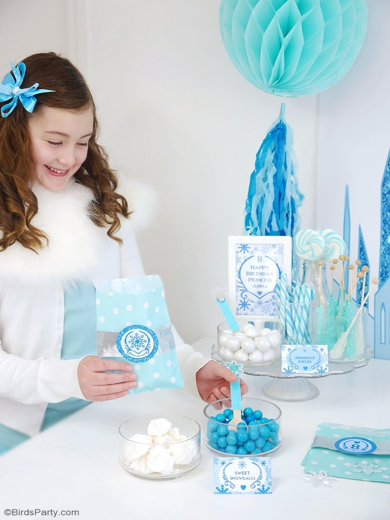 Frozen Birthday Decorations DIY
 A Frozen Inspired Birthday Party Party Ideas