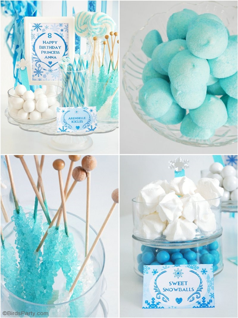 Frozen Birthday Decorations DIY
 A Frozen Inspired Birthday Party Party Ideas