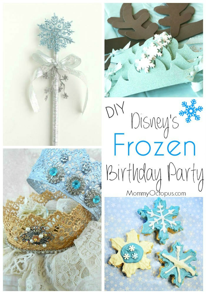 Frozen Birthday Decorations DIY
 DIY Disney s Frozen Birthday Party Mommy Octopus