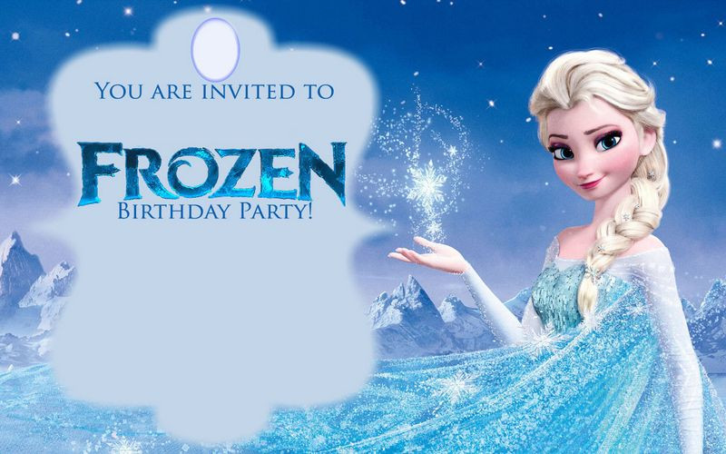 Frozen Birthday Invitation
 Like Mom And Apple Pie Frozen Birthday Party and FREE