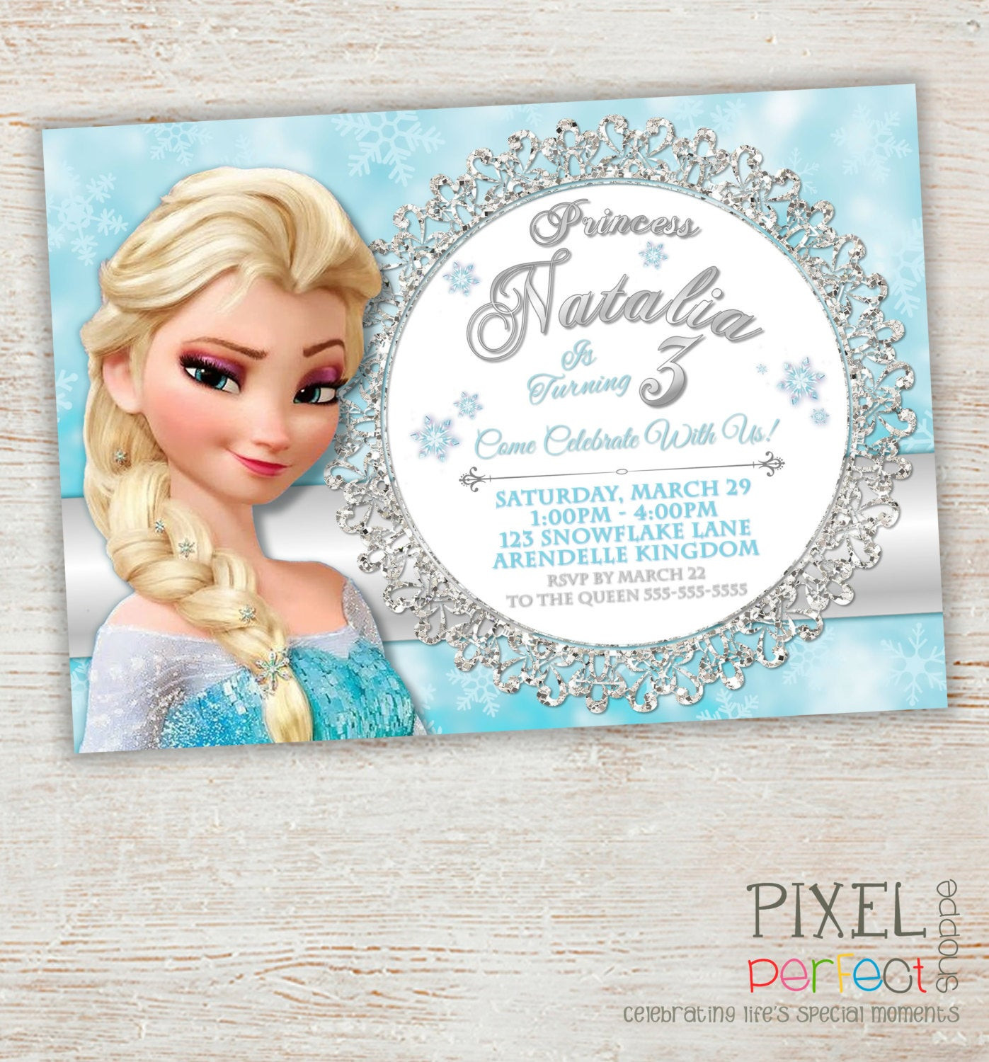 Frozen Birthday Invitation
 Frozen Birthday Invitation Frozen Birthday Party Frozen