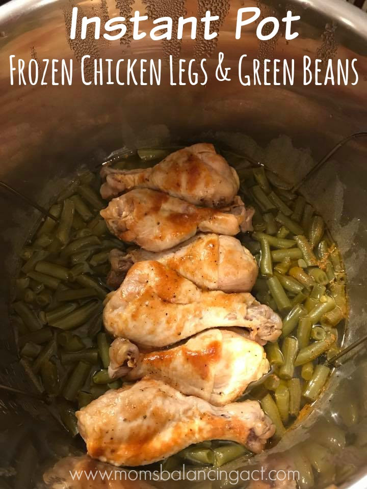 Frozen Chicken Legs Instant Pot
 Instant Pot Frozen Chicken Legs & Green Beans Recipe