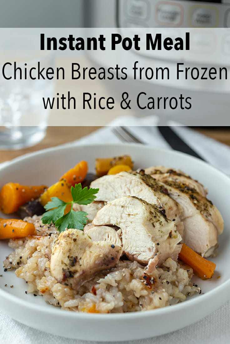 Frozen Chicken Recipes For Dinner
 Instant Pot Meal Chicken Breasts from Frozen with Rice