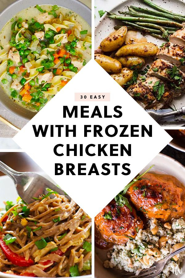 Frozen Chicken Recipes For Dinner
 30 Easy Meals You Can Make with Frozen Chicken Breasts