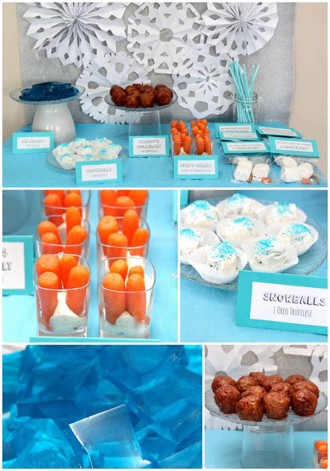 Frozen Party Food Ideas
 Eloise s Frozen Birthday Party with FREE Printables