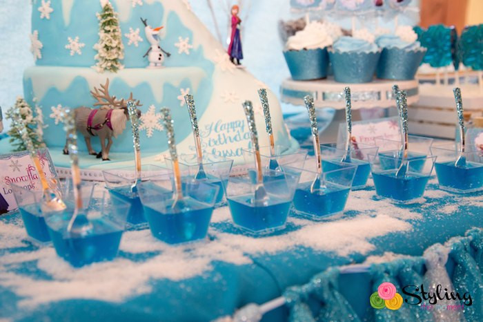 Frozen Summer Birthday Party Ideas
 Kara s Party Ideas Frozen Themed Snowball In Summer