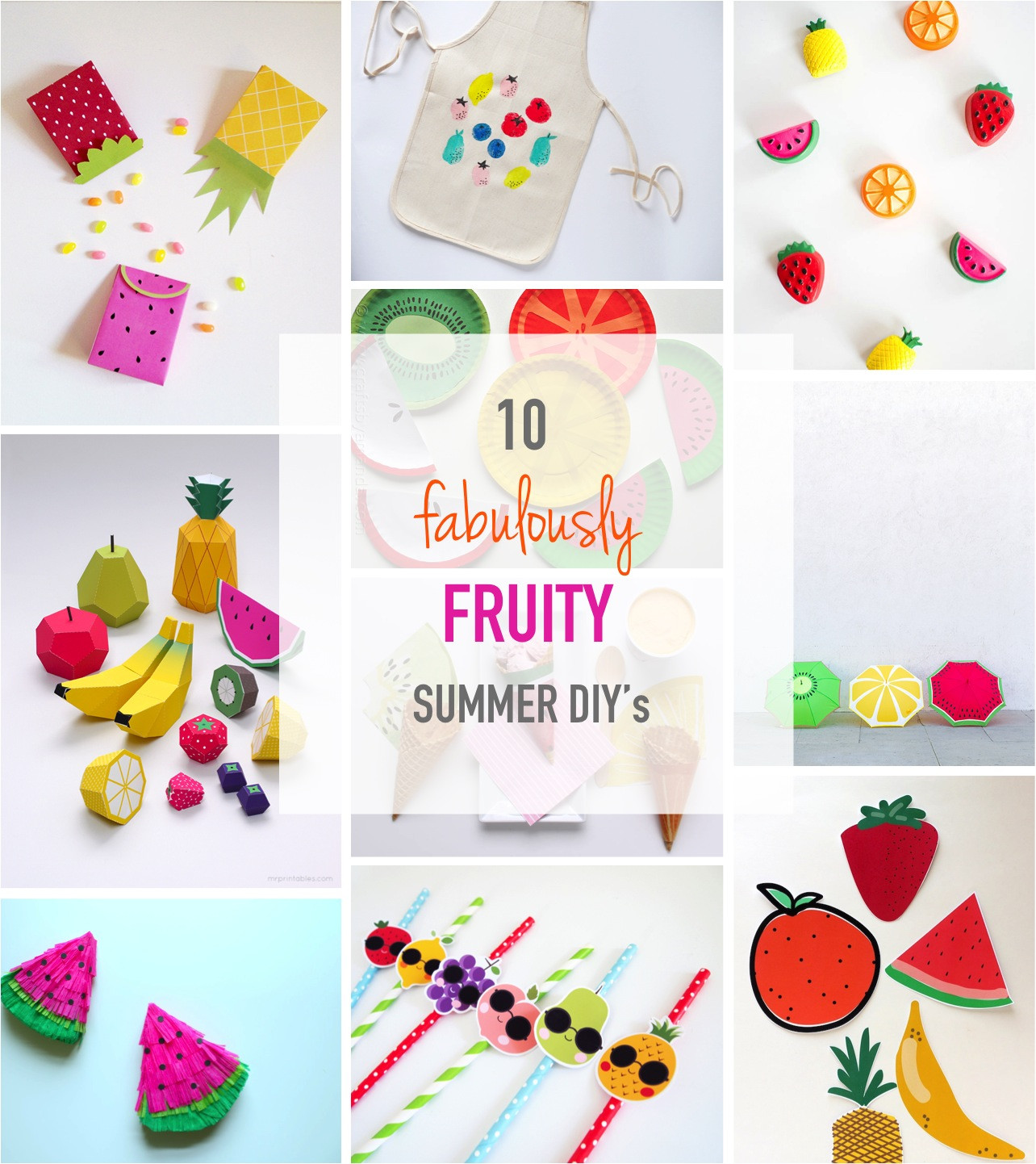 Fruit Crafts For Toddlers
 10 fabulous fruit crafts for kids