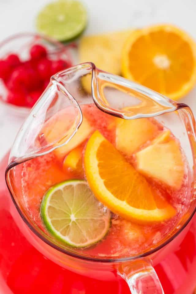 Fruit Mix Drinks With Vodka
 Fruity Vodka Party Punch Crazy for Crust