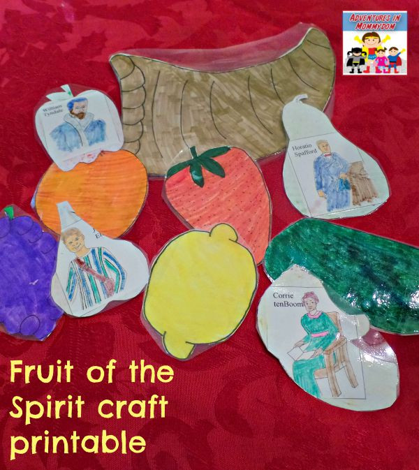 Fruit Of The Spirit Crafts For Preschoolers
 Get your kids learning the fruit of the spirit with this craft