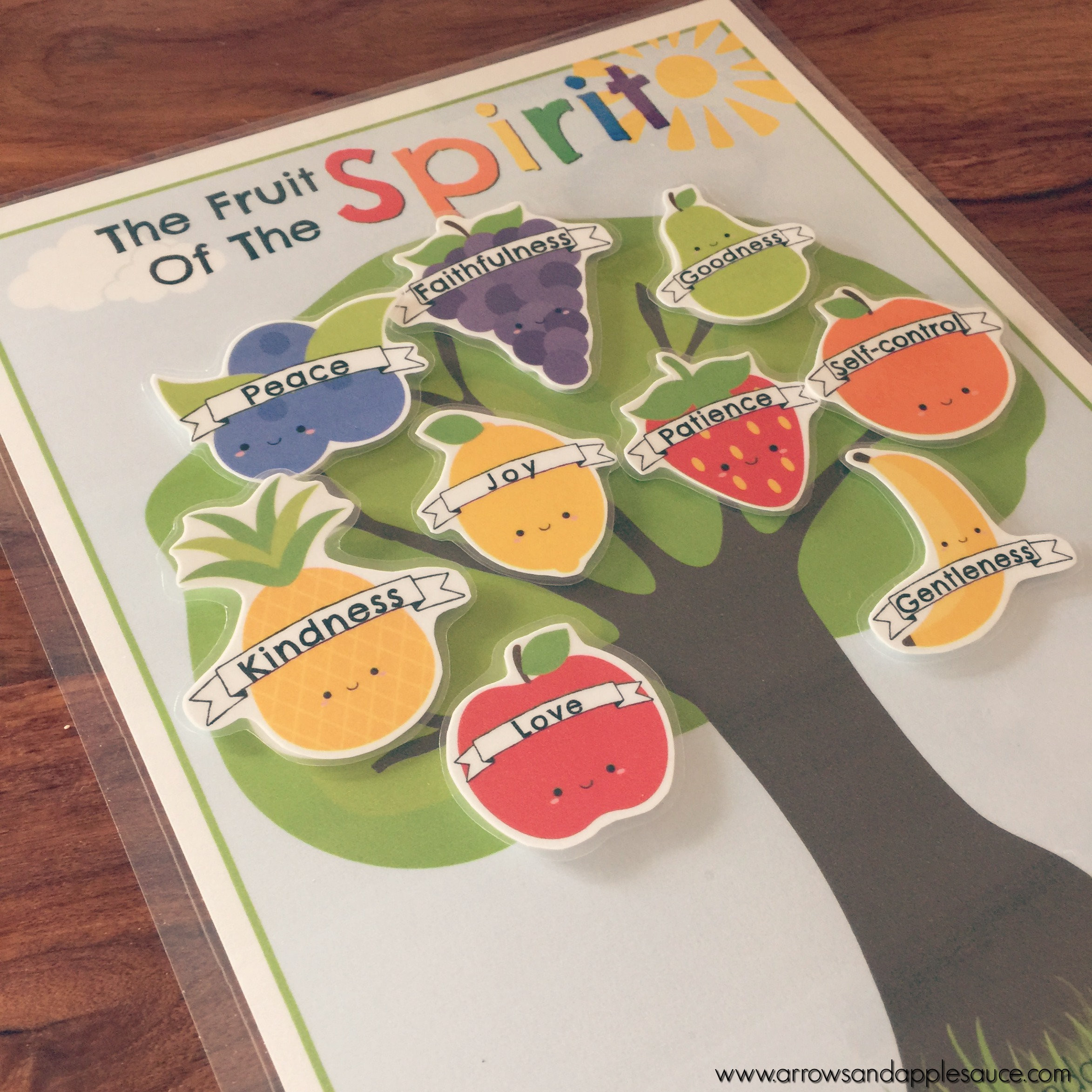 Fruit Of The Spirit Crafts For Preschoolers
 Fruit The Spirit Game Preschool Printable Bible Verse