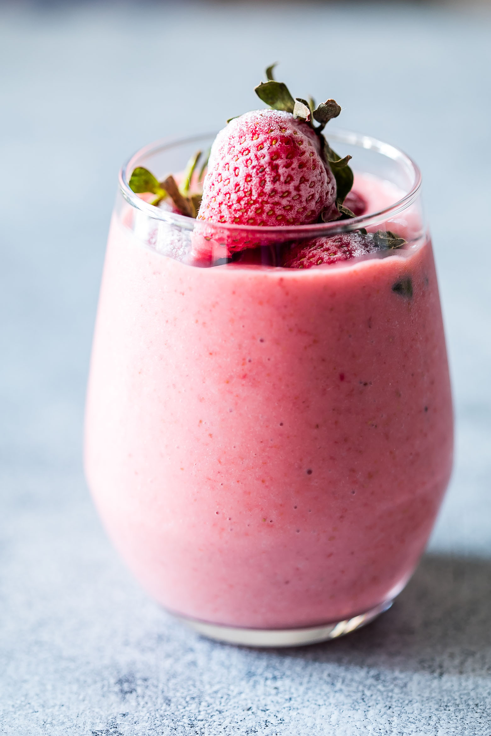Fruit Yogurt Smoothies Recipes
 Frozen Strawberry Greek Yogurt Smoothie 10 minute Breakfast