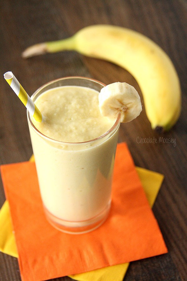 Fruit Yogurt Smoothies Recipes
 Banana Mango Yogurt Smoothie Without Ice Sugar