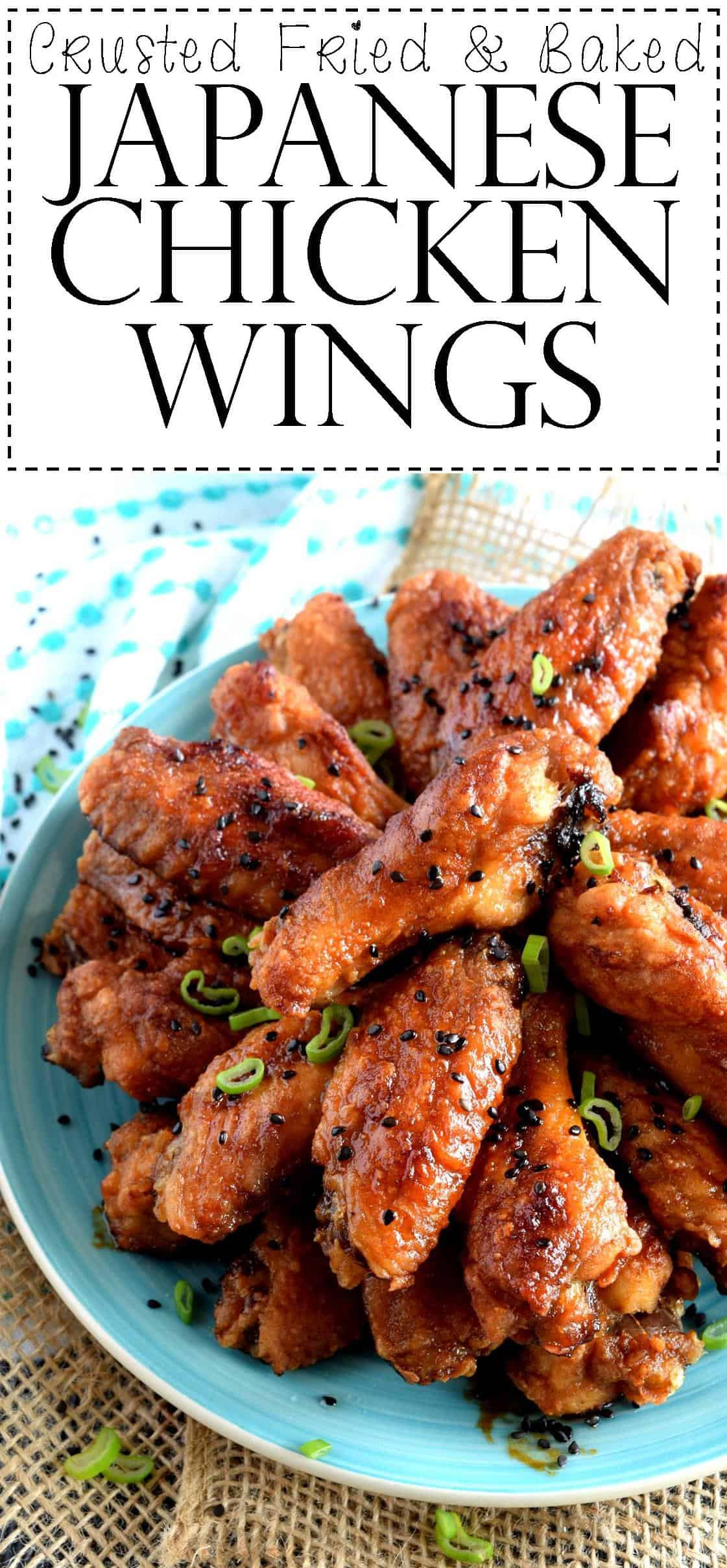 Fry Chicken Wings
 Crusted Fried and Baked Japanese Chicken Wings Lord