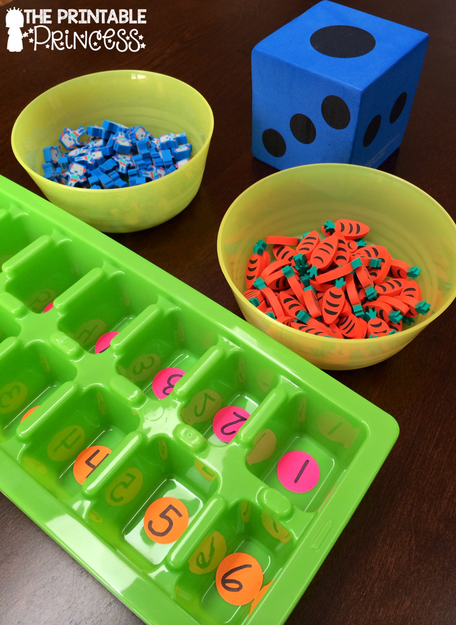 Fun Activities For Preschoolers
 The Printable Princess Easy Number Game for Kindergarten