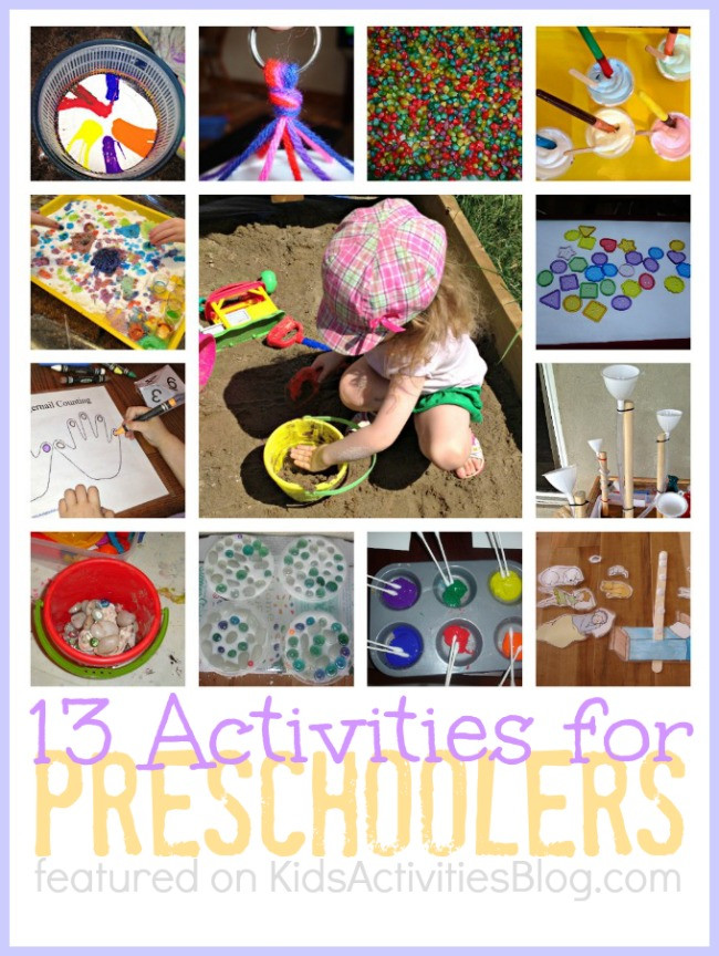 Fun Activities For Preschoolers
 13 Fun Activities for Preschoolers