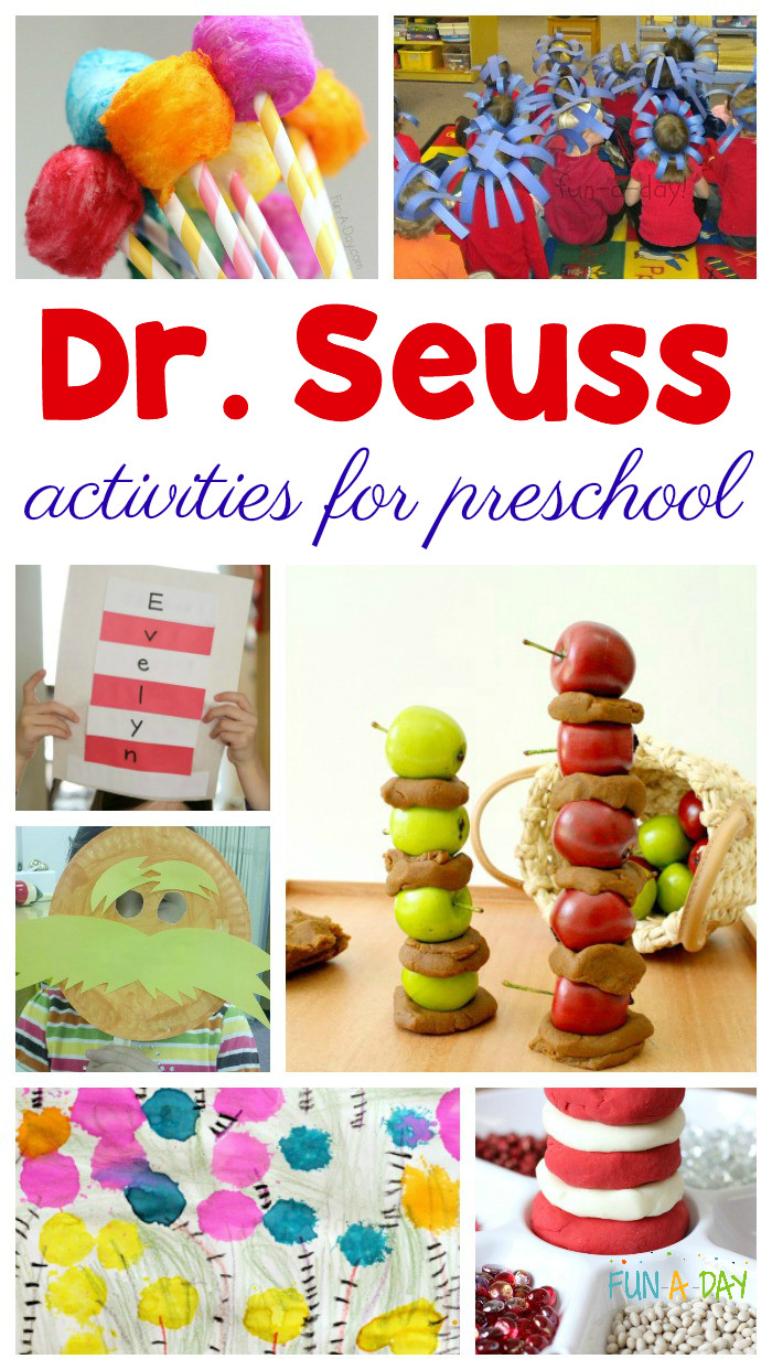Fun Activities For Preschoolers
 25 Dr Seuss Activities Perfect for a Preschool Dr Seuss