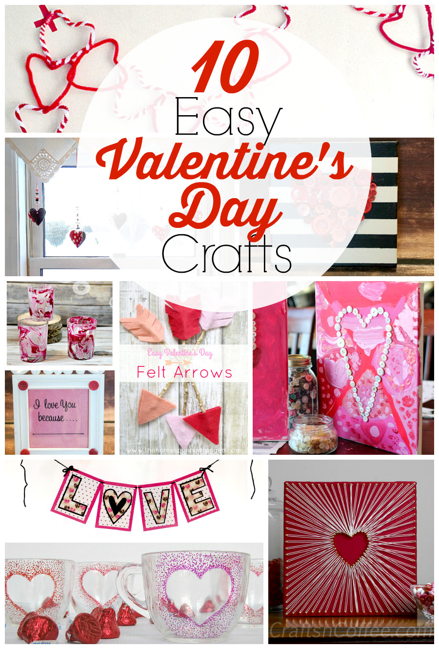 Fun Adult Crafts
 10 Easy Valentine’s Day Crafts for Adults