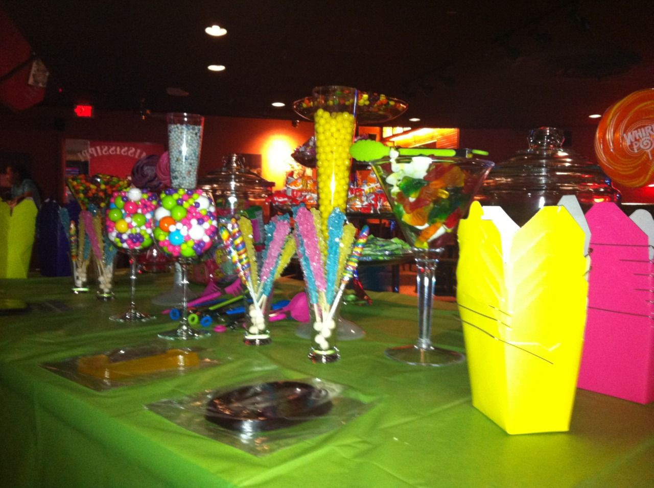 Fun Birthday Party Ideas For 13 Year Olds
 Candy Bar for 13 year old birthday party