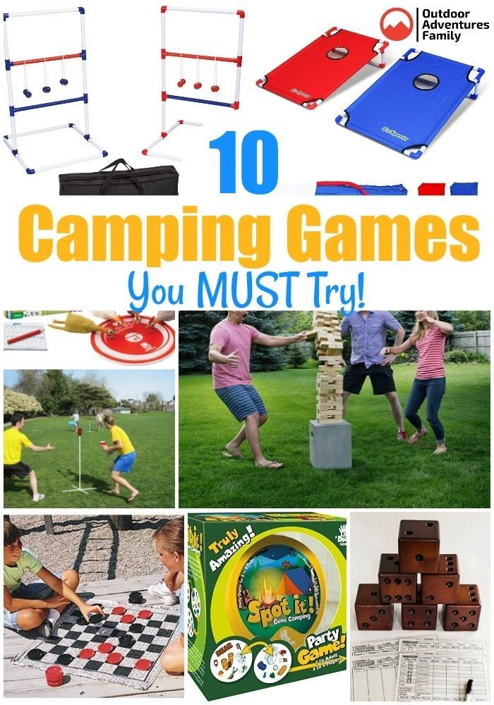 Fun Camping Ideas For Adults
 Try these fun camping games for kids and adults on your