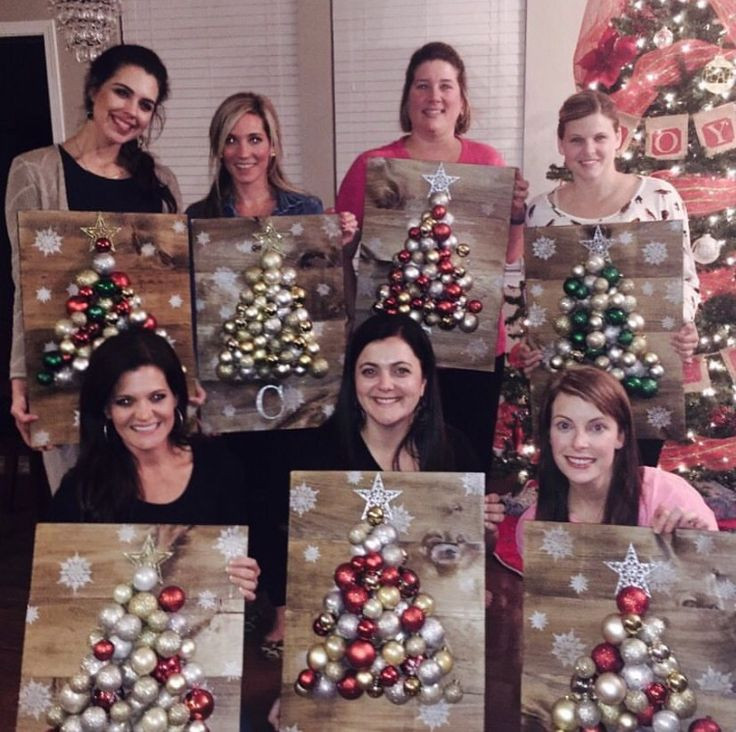 Fun Christmas Crafts For Adults
 Fun girls craft night project