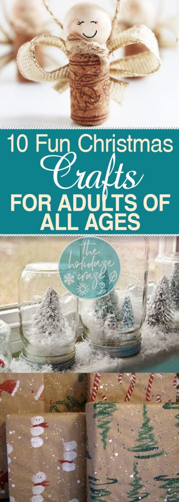 Fun Christmas Crafts For Adults
 10 Fun Christmas Crafts for Adults of All Ages