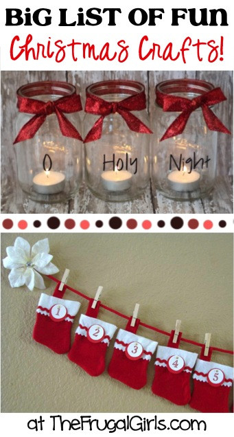 Fun Christmas Crafts For Adults
 44 Easy Christmas Crafts for Kids and Adults The Frugal