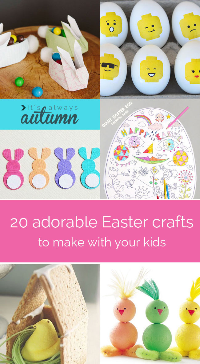 Fun Crafts To Do With Toddlers
 20 adorable Easter crafts for kids easy fun  It s
