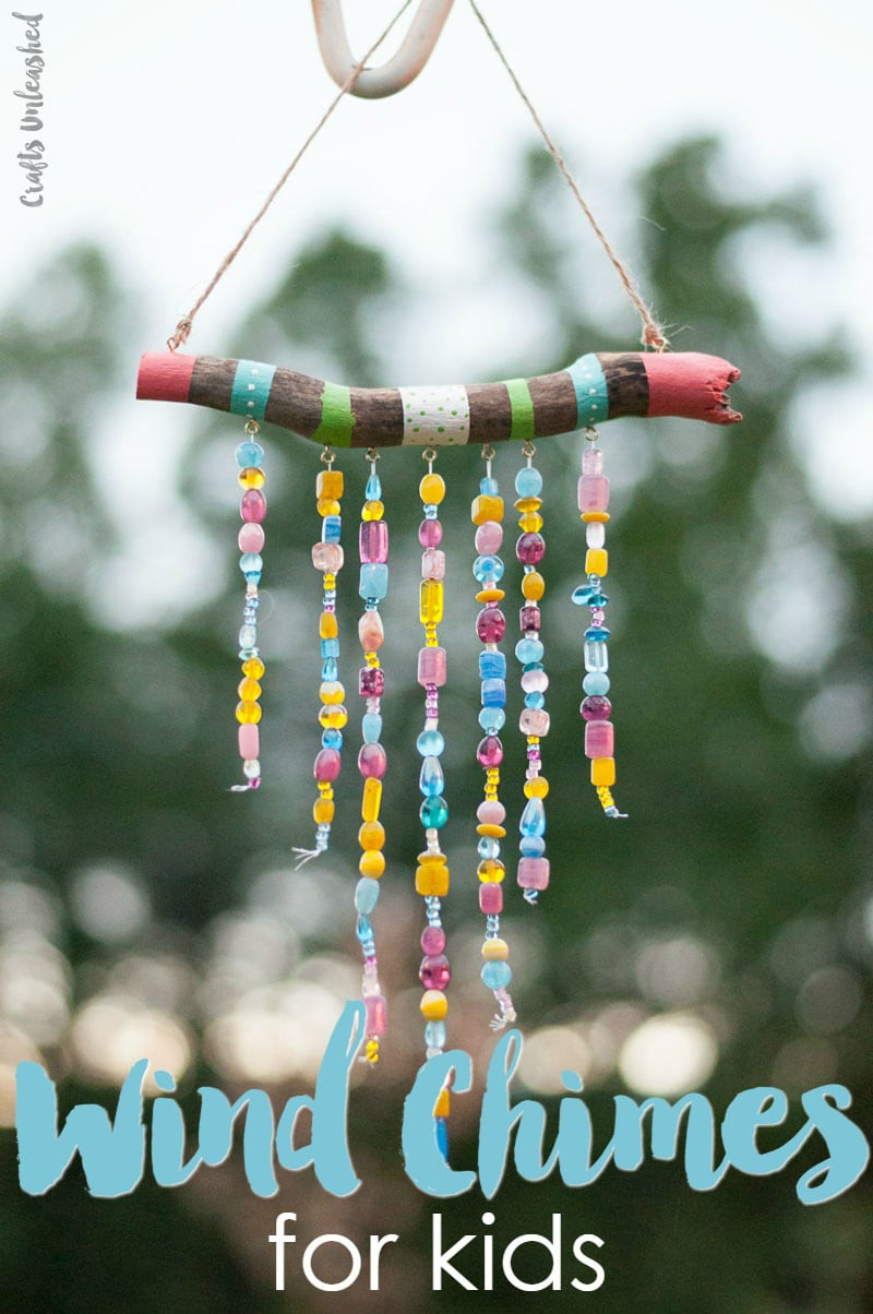 Fun DIY Crafts For Kids
 Beaded DIY Wind Chimes For Kids