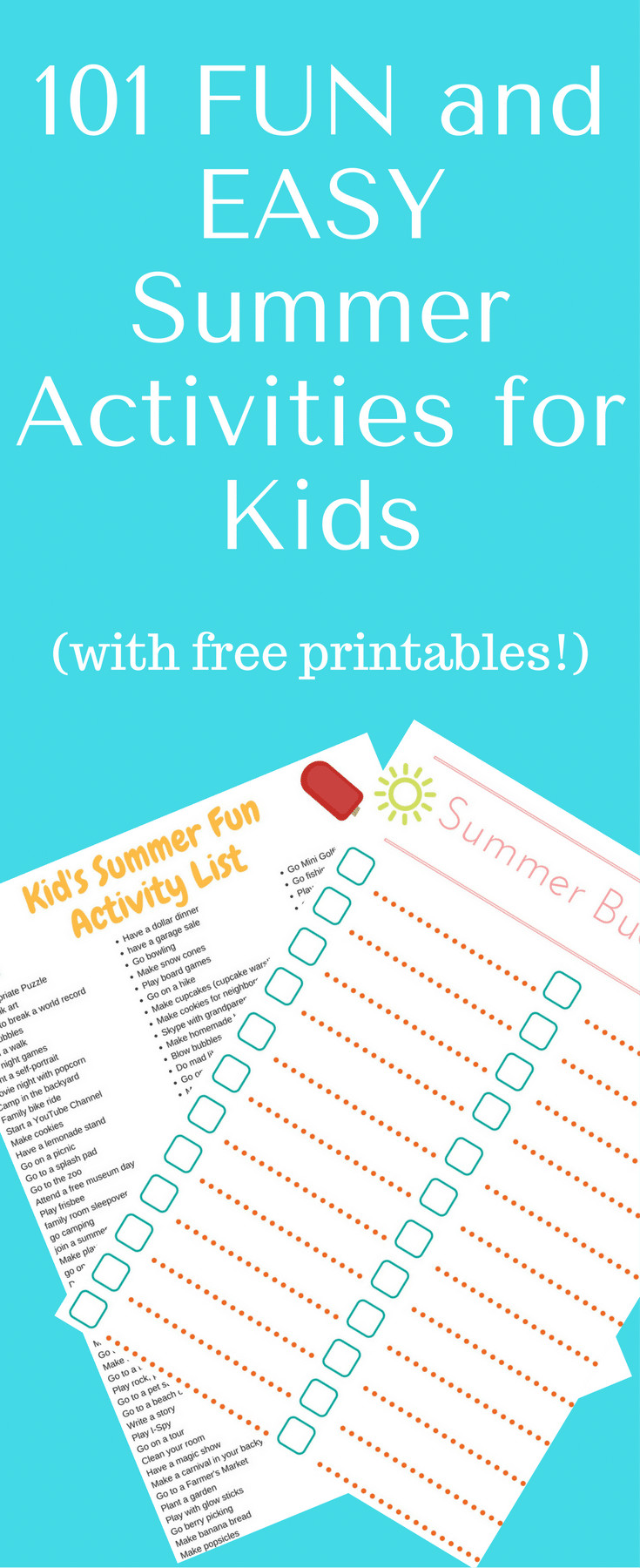 Fun Easy Activities For Kids
 101 Easy Summer Activities for Kids Clarks Condensed