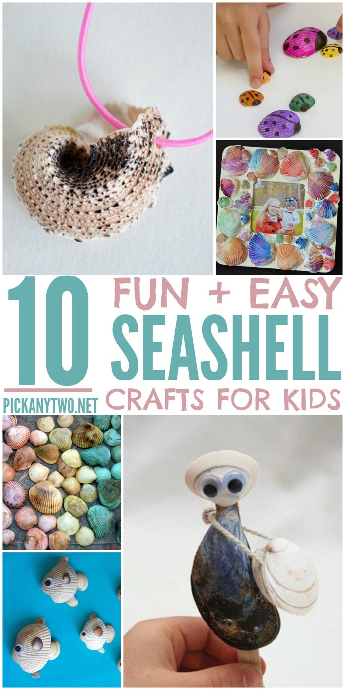 Fun Easy Activities For Kids
 10 Fun & Easy Seashell Crafts for Kids Pick Any Two