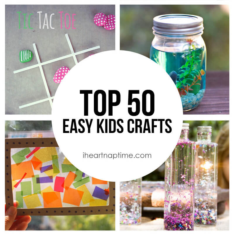 Fun Easy Projects For Kids
 50 Fun & Easy Kids Crafts I Heart Nap Time