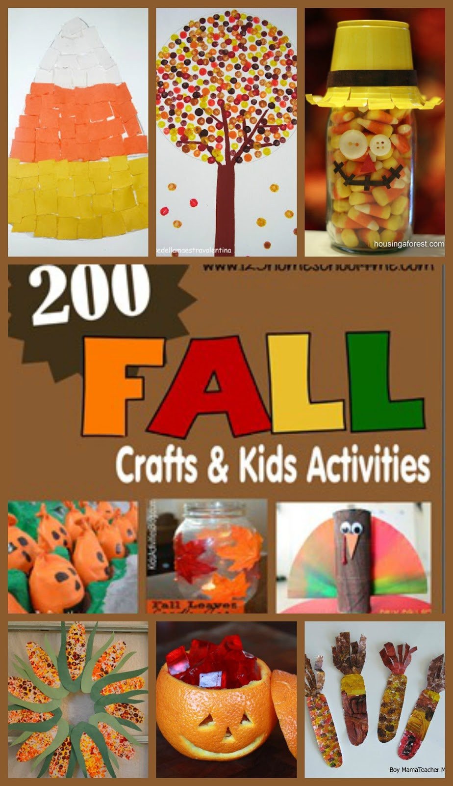 Fun Fall Craft For Kids
 200 Fall Crafts Kids Activities Printables and Snack Ideas