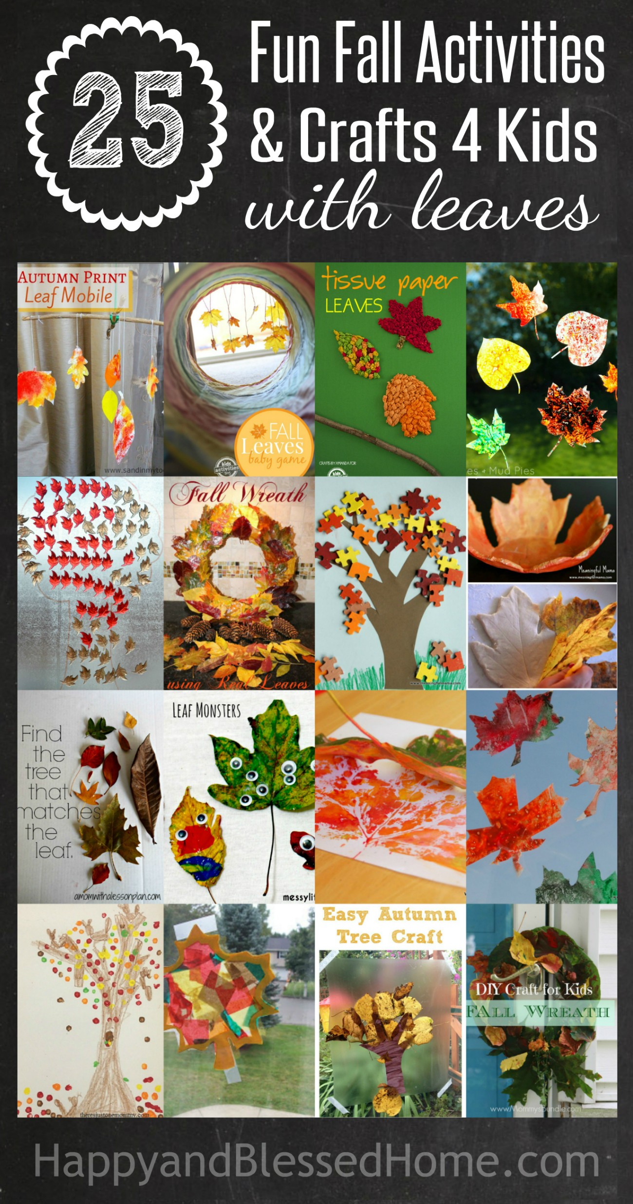 Fun Fall Craft For Kids
 25 Fall Activities and Fall Crafts for Kids with Leaves