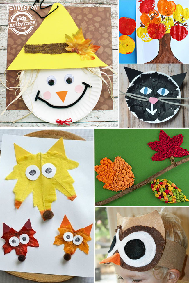 Fun Fall Crafts
 24 Super Fun Preschool Fall Crafts