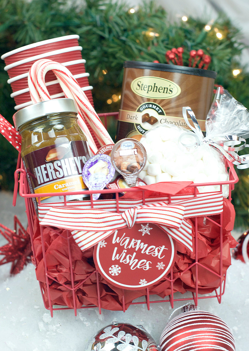 Fun Gift Basket Ideas
 Hot Chocolate Gift Basket – Fun Squared